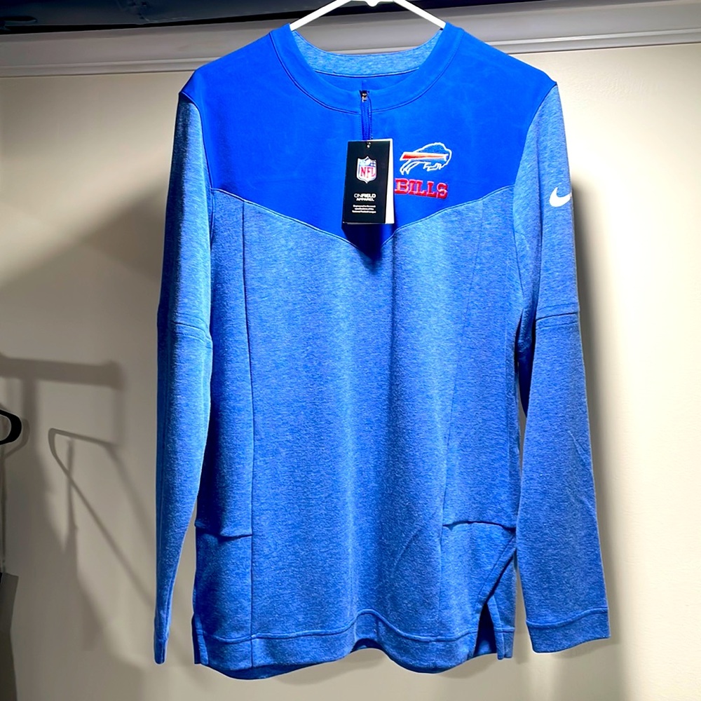 Men’s Nike Dri-Fit On Field Apparel long-sleeve small quarter-zip